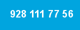 928 111 77 56